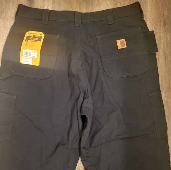 Carhartt Loose Fit (Unlined) Utility Pants Black Size 38" Waist 30" Inseam - Picture 5 of 11